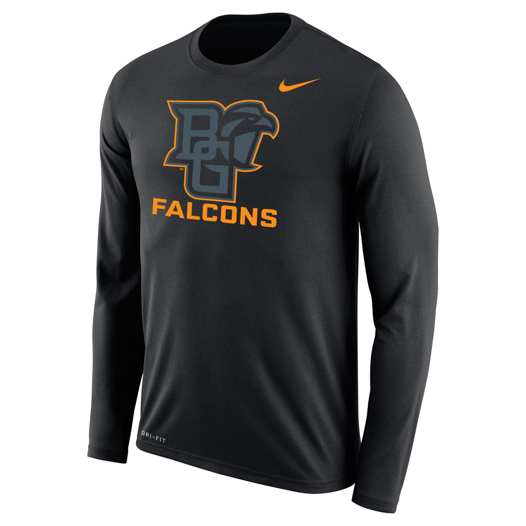 Nike Black Shadow Ls Tee Elite Collegiate Apparel