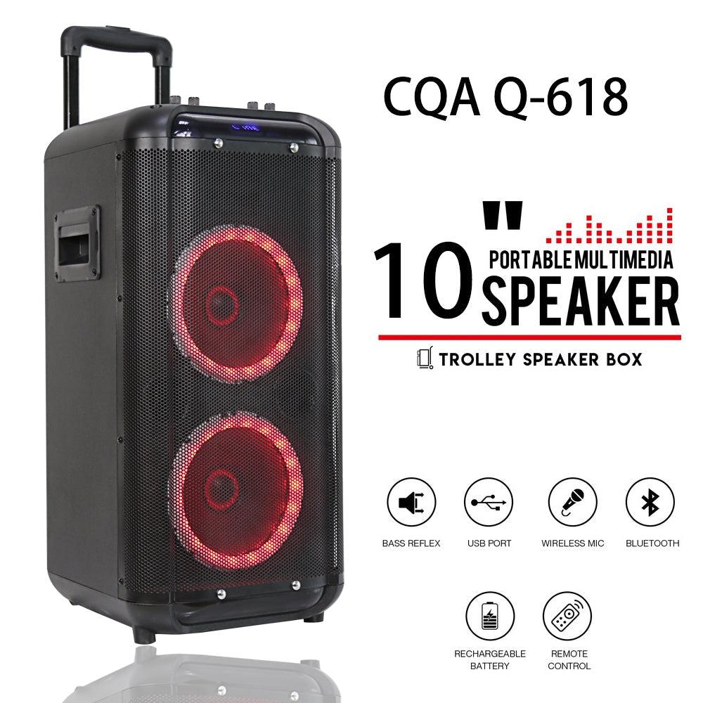 10 inch portable speaker