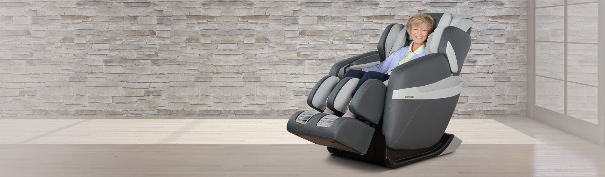 Relaxonchair MK-Classic massage chair Gray