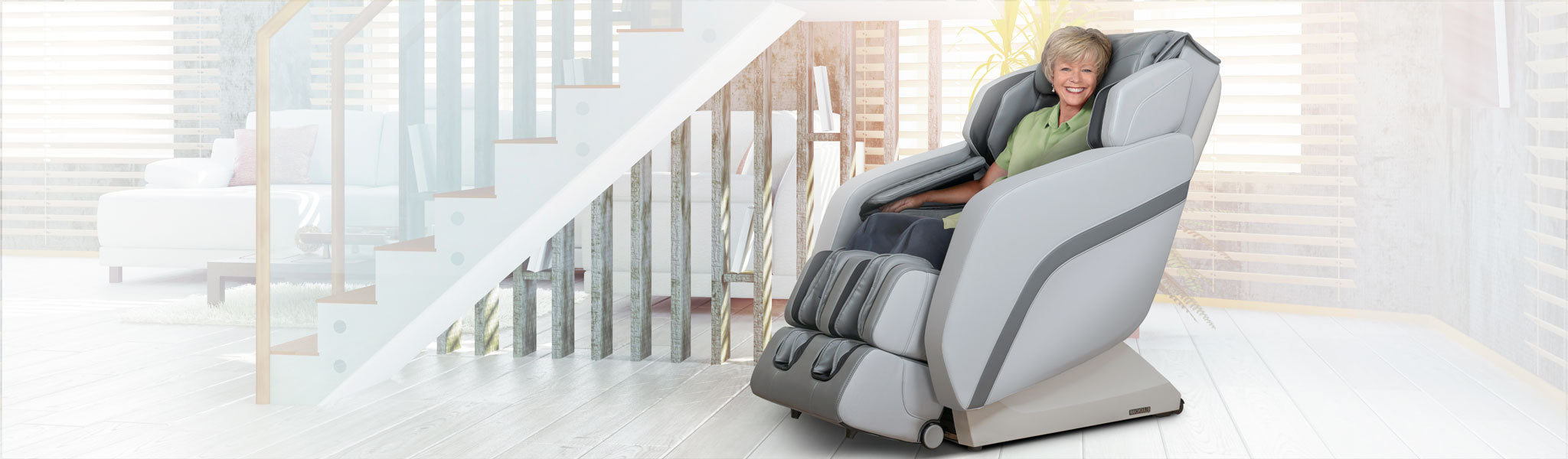 Relaxonchair MK-V Plus massage chair Gray