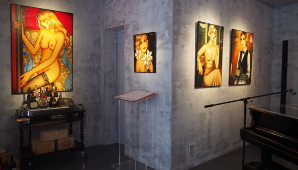 Ausstellung von Ekaterina Moré in München in der Galerie Kronsbein