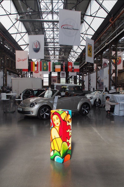Kunstprojekt mit Autohaus Nauen und Cabrio & Sportscars Salon Düsseldorf
