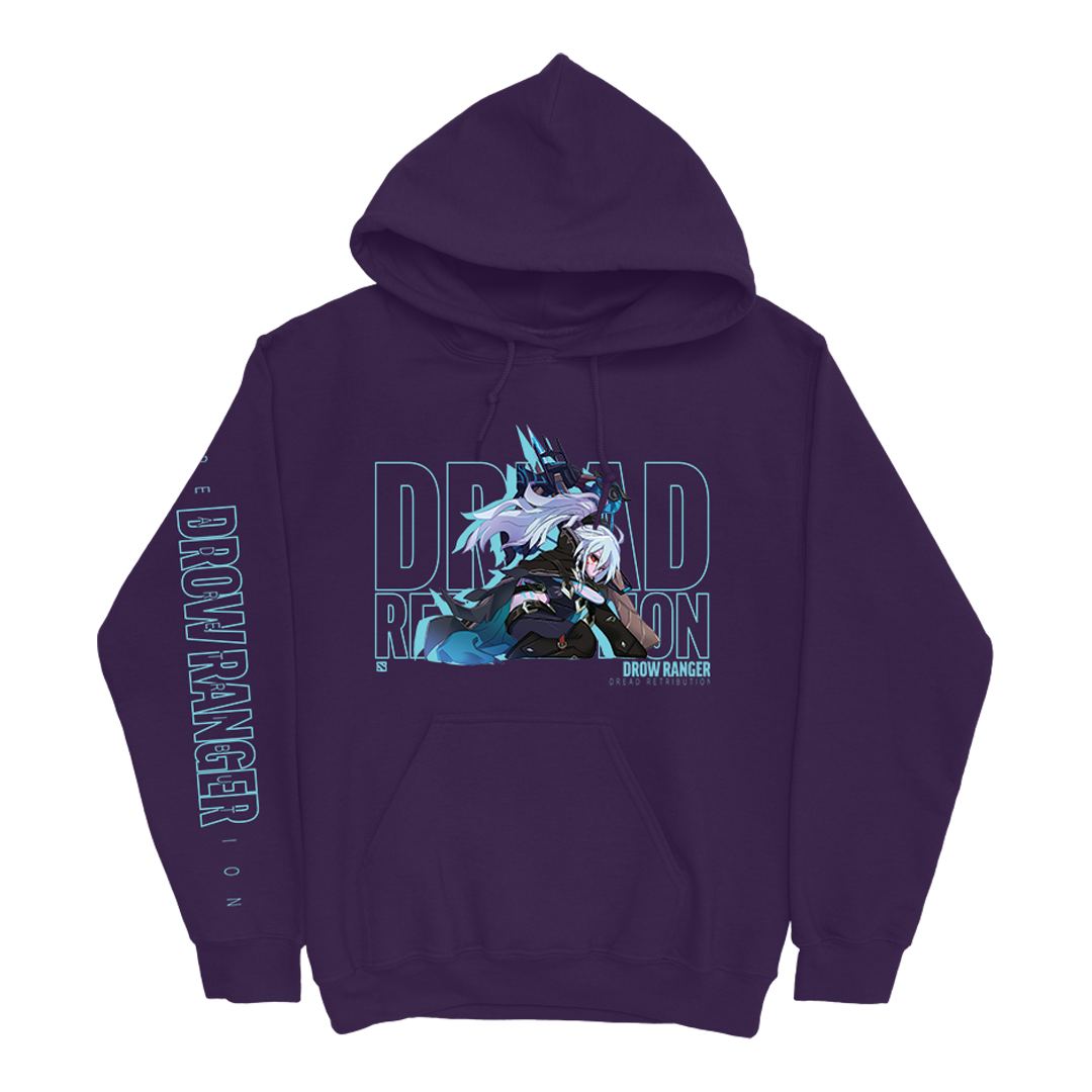 TI11 DreadRetribution Pullover Hoodie [PURPLE]