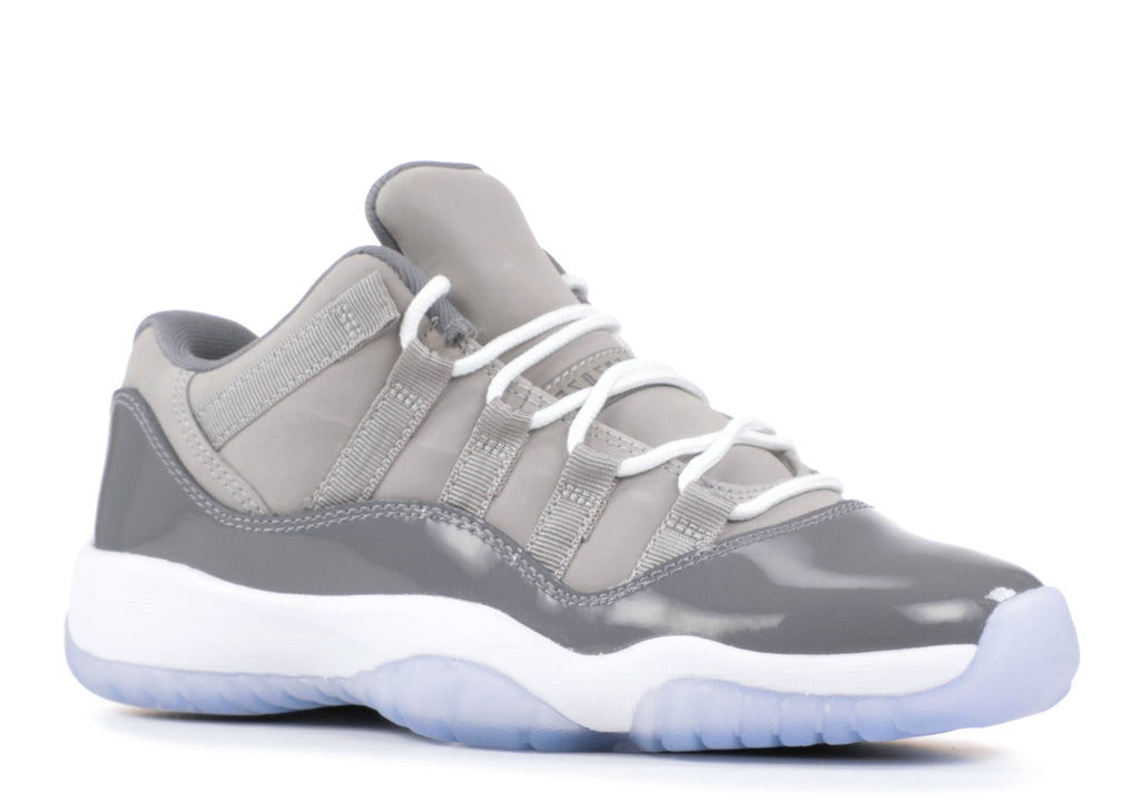 grey jordan 11 low