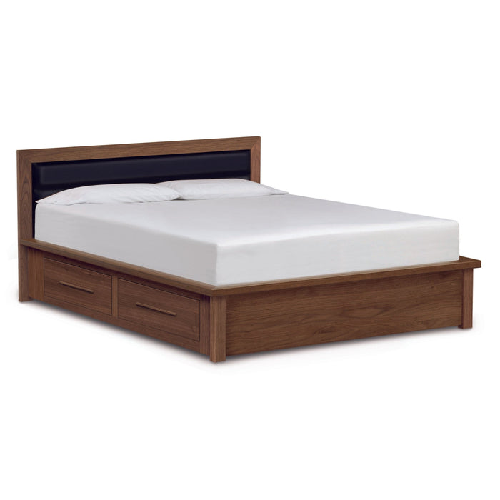 Copeland Moduluxe Storage Bed with Upholstery Headboard (Cal King) - Sunbrella Upholstery