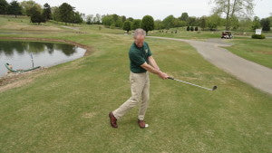 Weight must be on the front foot during your downswing prior to the ball strike for optimum results