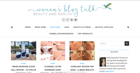 women's blog talk