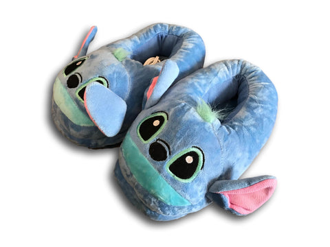 USB Warmer Lilo & Stitch Cuite Cosplay Adult Plush Rave Shoes Doll Slippers 10"