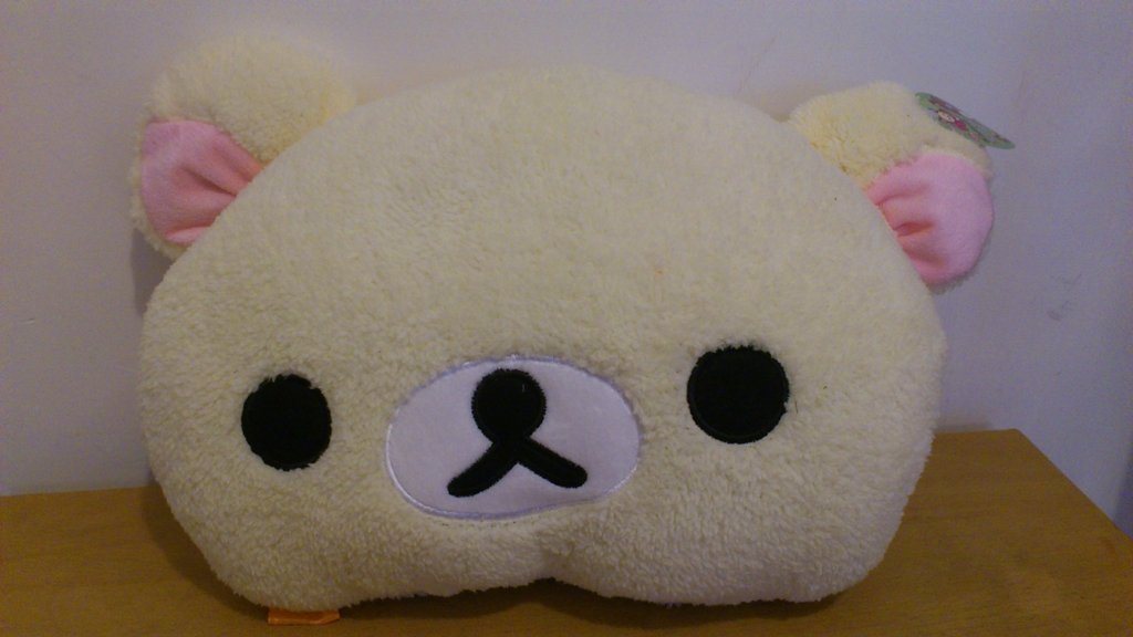 white rilakkuma plush