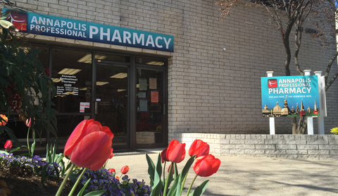 Annapolis Professional Pharmacy of West Annapolis outside signage by Citizen Pride