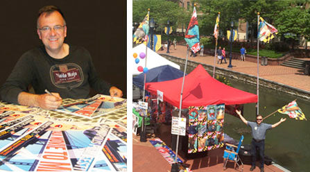 Frederick, MD Craft Beer Festival with Citizen Pride display