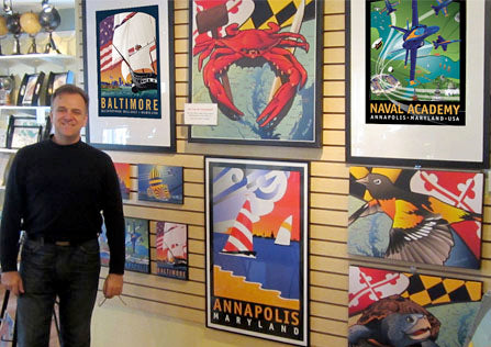 Annapolis Gallery show for Joe Barsin of Citizen Pride