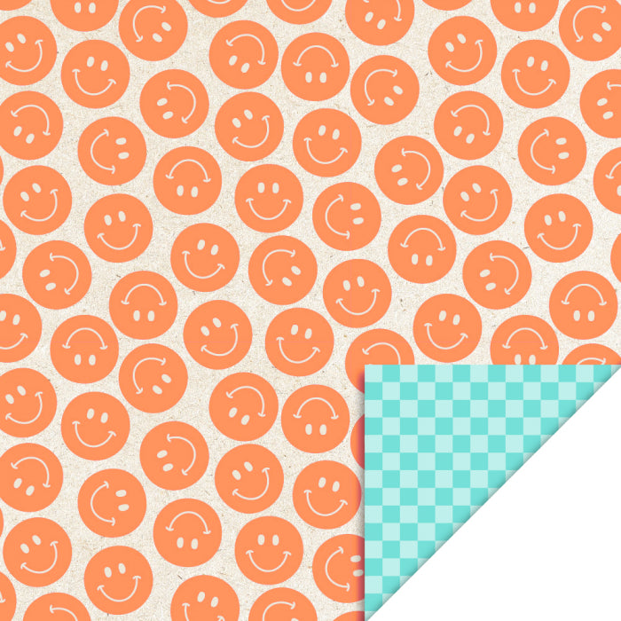 House of Products - Smiley Oranje / Ruit | Kidsbarn