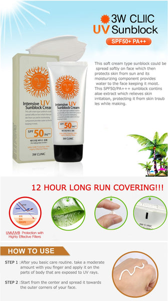 3w sunblock