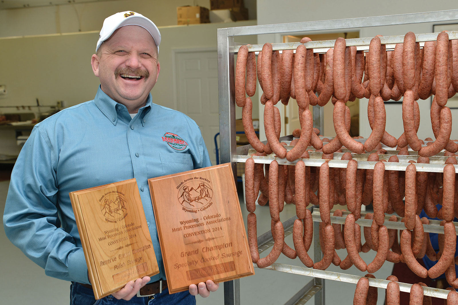 Jimmy showing his his two awards