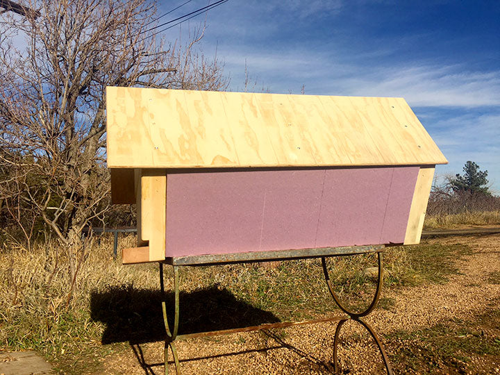 The-Cathedral-Hive-pink-insulation-board-foam