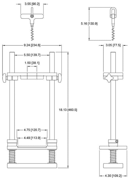 Dimensional Drawing for G1105