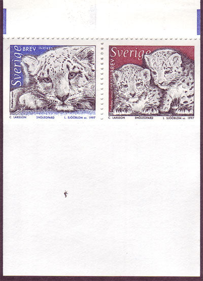 SW2222bexp Sweden Scott # 2222b Facit H483 (Wild Animals - Snow Panthe –  Northwind Stamps