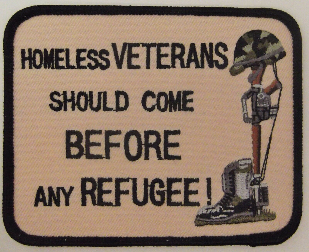 Our Veterans Should Come Before Any Refugee Patch 