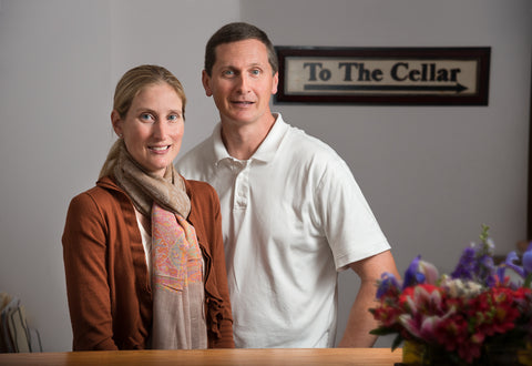 Mike and Vickie Alekson Owners of Fine Wine Cellars