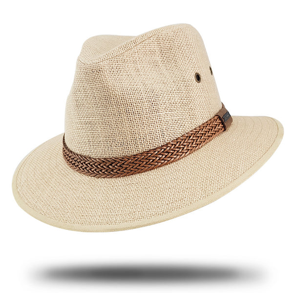 linen safari hat