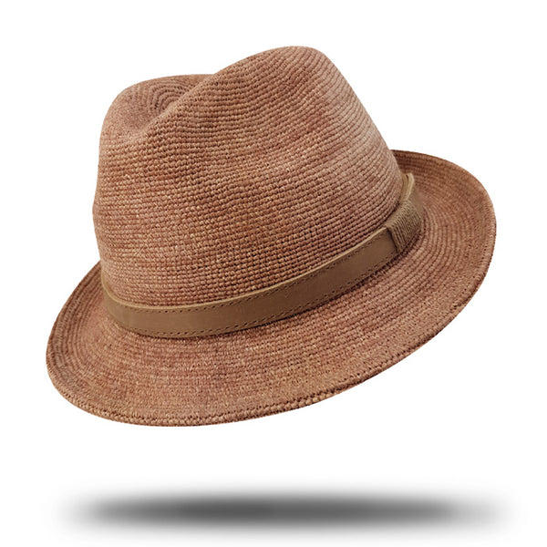 summer trilby hat