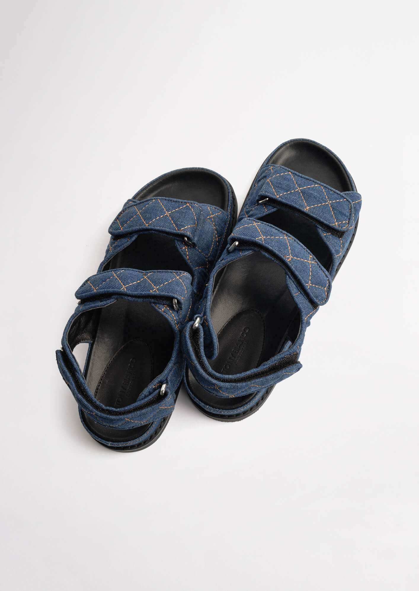 Hiranni Indigo Denim Sandals | Sandals 