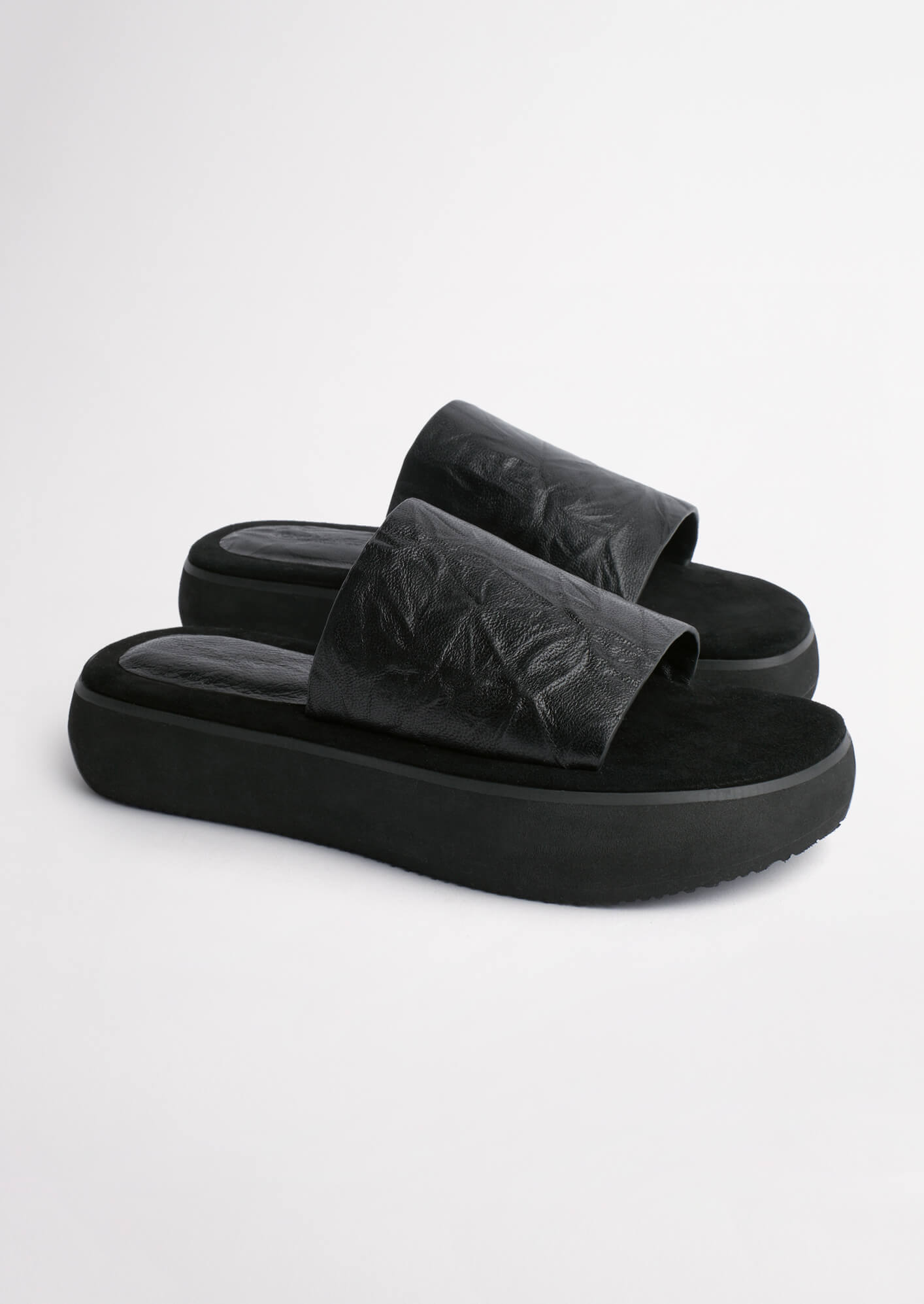 Wish Black Mosaic 3.5cm Sandals | | Tony Bianco