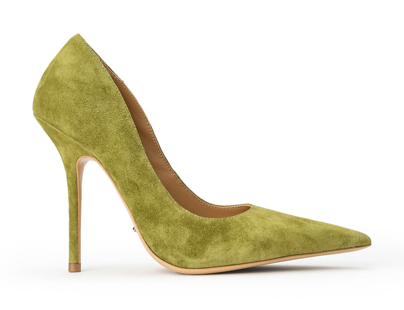 moss green high heels