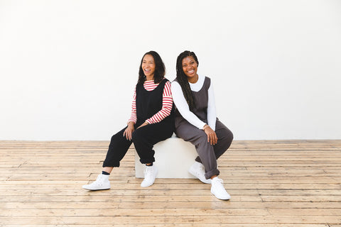 Anisah and Nyree in the Laura Jumpsuit