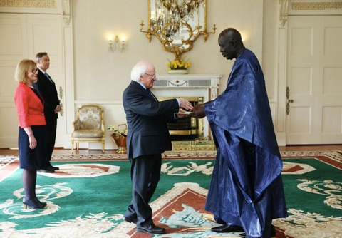 Michael D senegalese ambassador