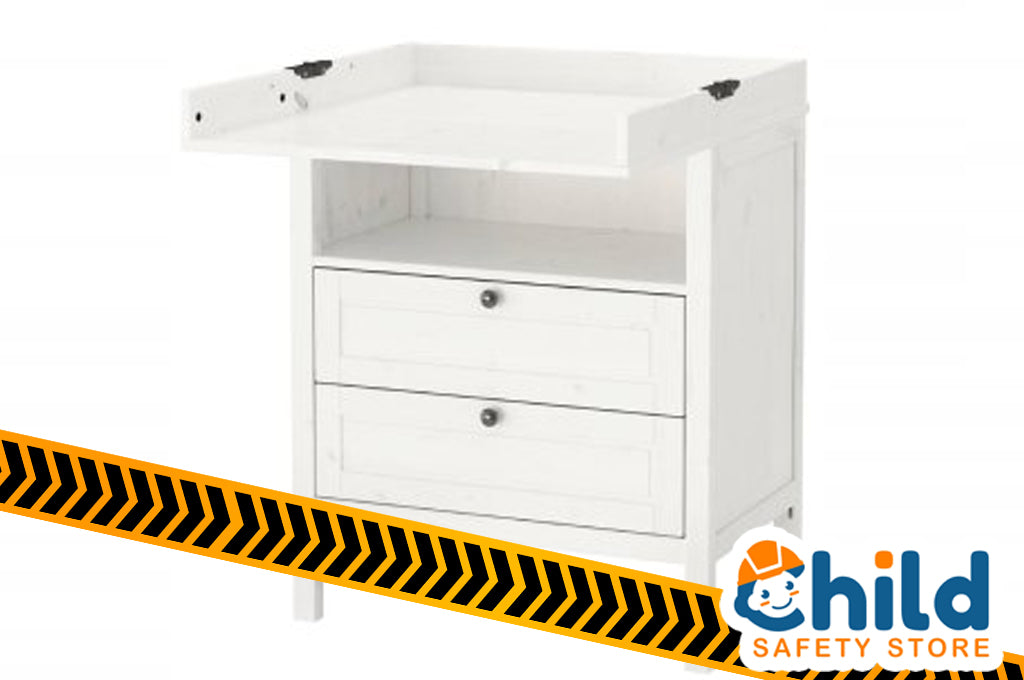 ikea sundvik changing table recall