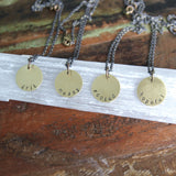 custom necklace :: the and space collection