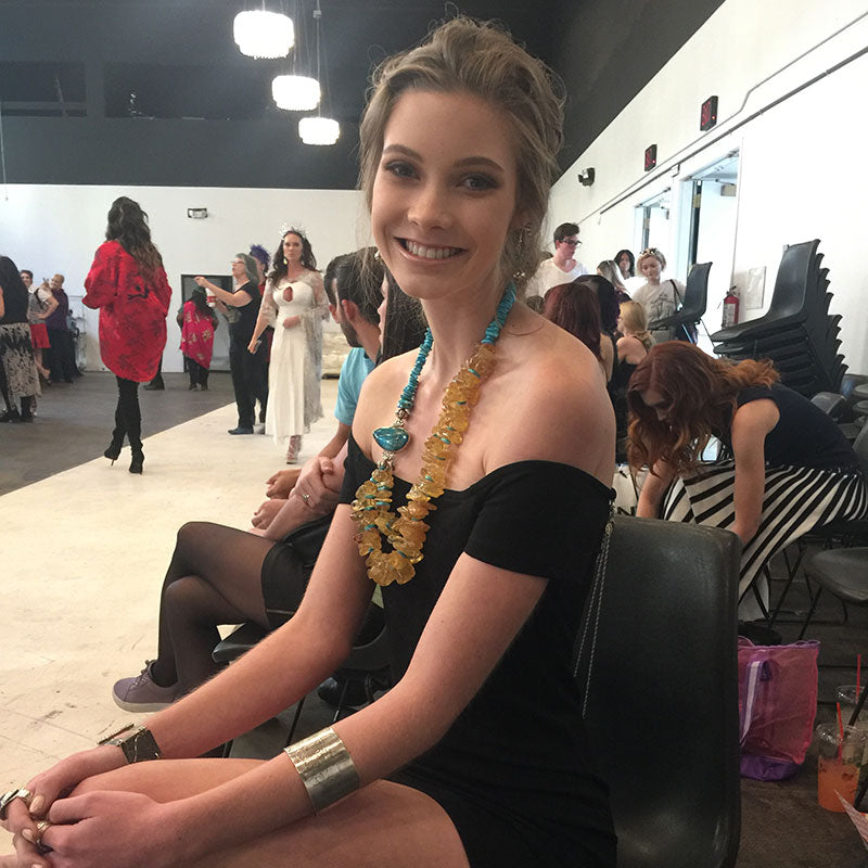 Kayla Murphy - Model for Jody Olson Mill's Jewelry