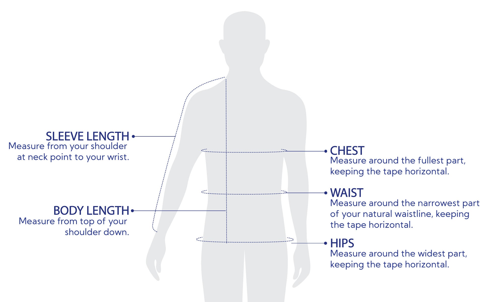 Mens Raglan Top Size Guide