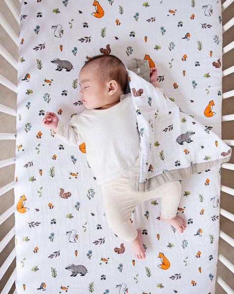 woodland cot bedding