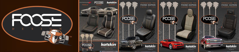 Chip Foose Designed Special Edition Leather Interiors for Katzkin