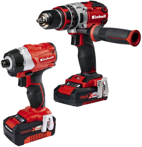 Einhell drill and compact driver set