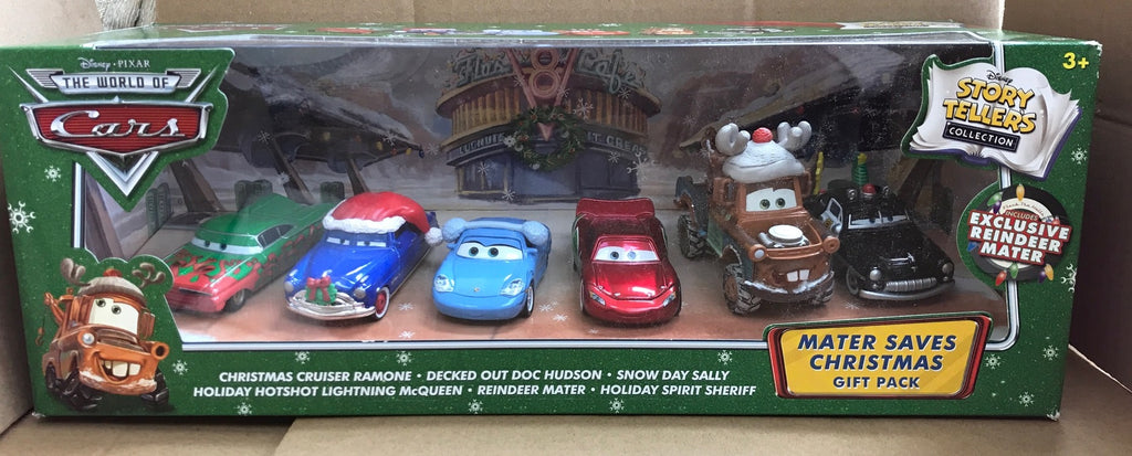 cars mater saves christmas