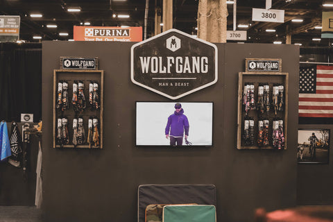 The Wolfgang trade show booth