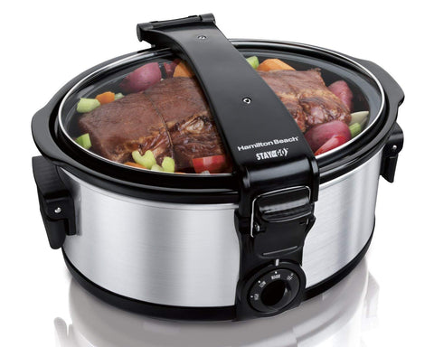 best slow cookers - hamilton beach stay or go