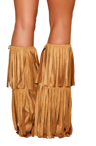 Women's Sexy Hippie Fringed Boot Covers 