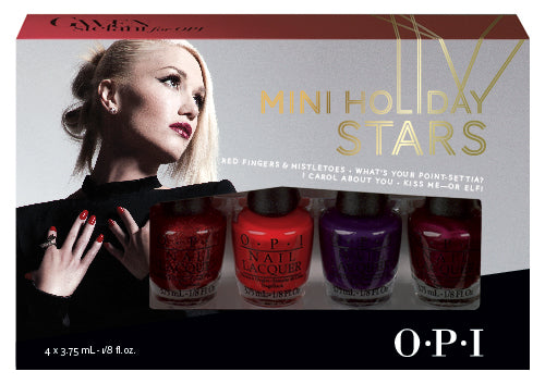 OPI Mini Holiday Stars Nail Polish Pack 