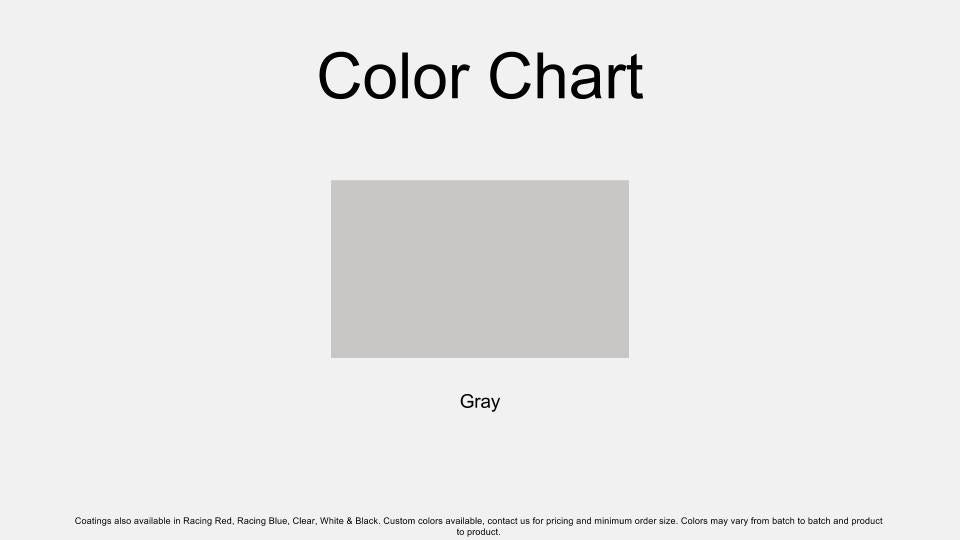 Gray Epoxy Color Chart