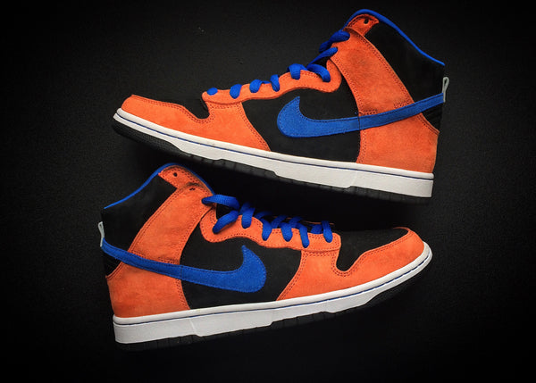 nike dunk high knicks