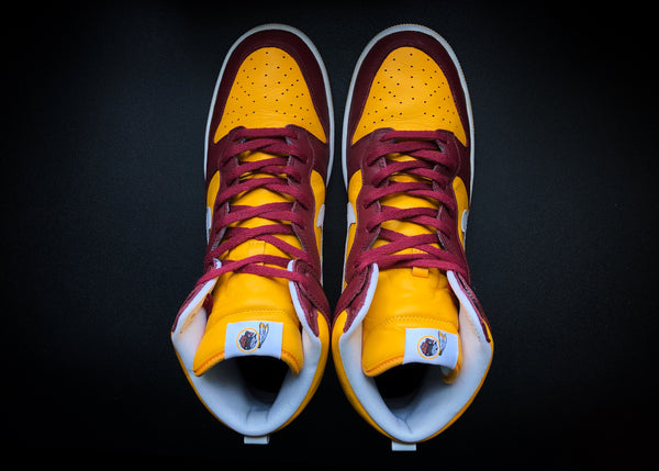 washington redskins nike dunks