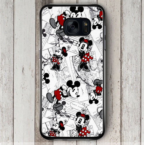 Mickey Mouse Wallpaper Samsung Galaxy S7 Edge Case Caseiphonefy