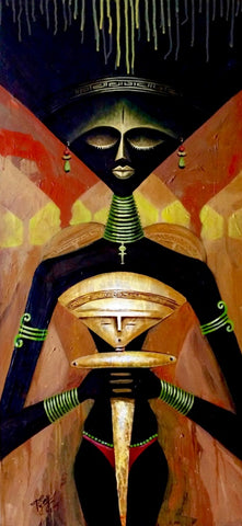 Ti Jay Mohammed - "Halima" - True African Art .com