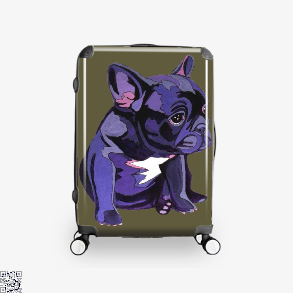 french bulldog suitcase