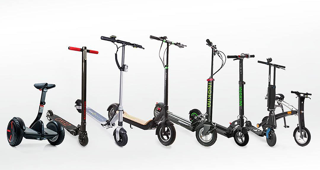 Electric scooter corporate rental services